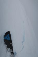 Above tree line small test slopes showed moderate crack propagation.