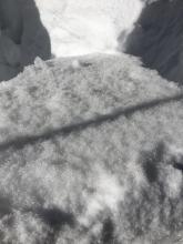 Buried weak layer 15cm