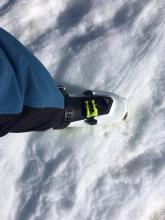 Firm snow conditions on most all aspects.