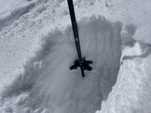 ~30cms of new snow @ 9000'