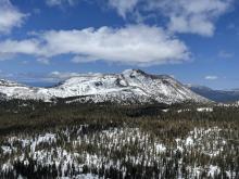 Looking across at Red Lake Peak.